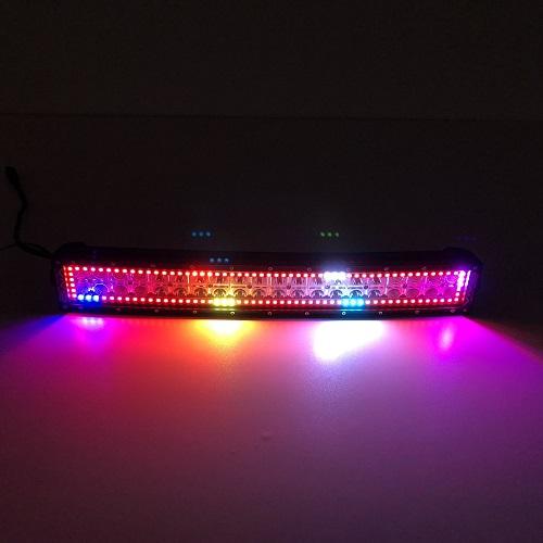 21.5" Curved RGB Chasing Halo Light Bar
