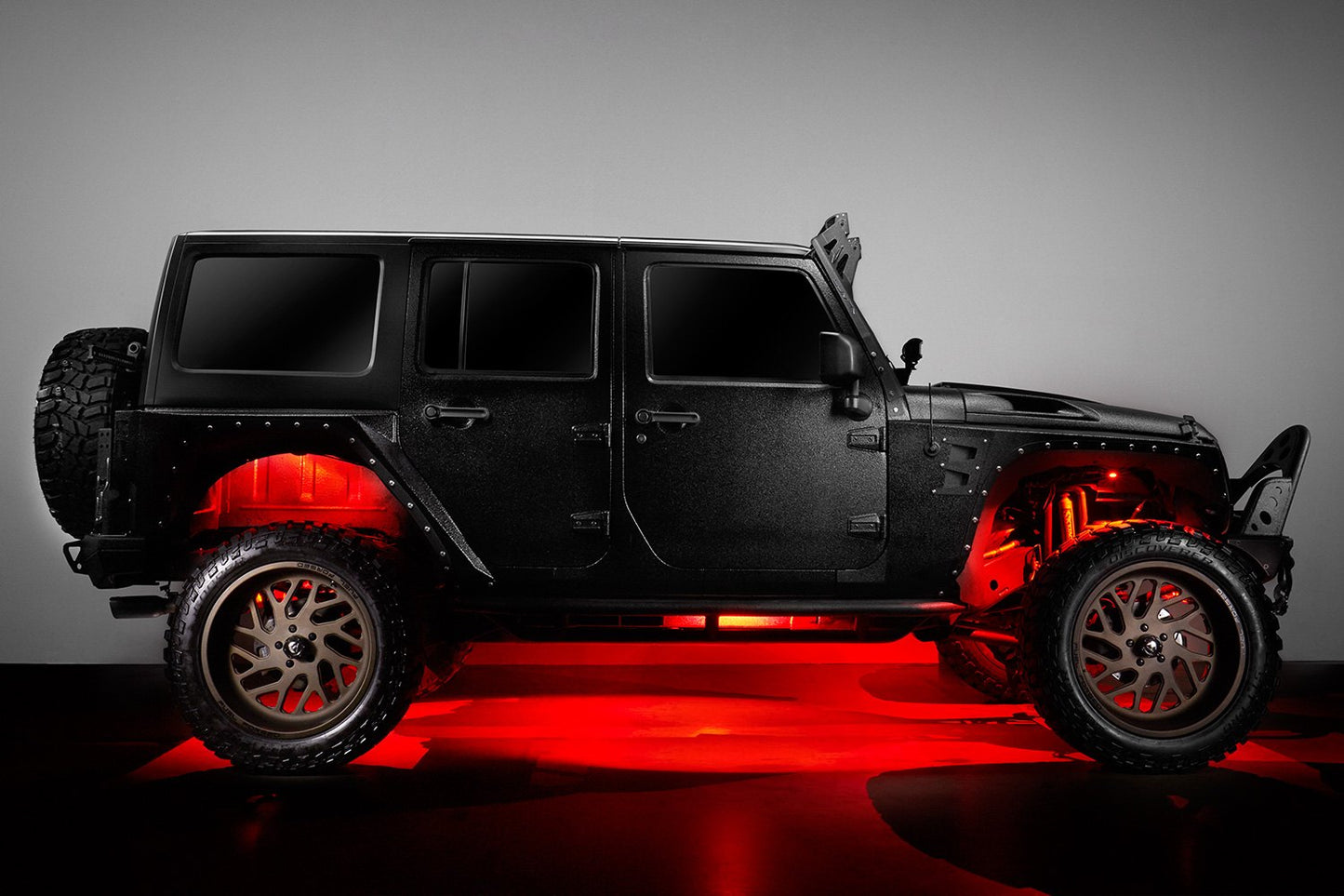 RGB+W Rock lights for trucks (4 packs)
