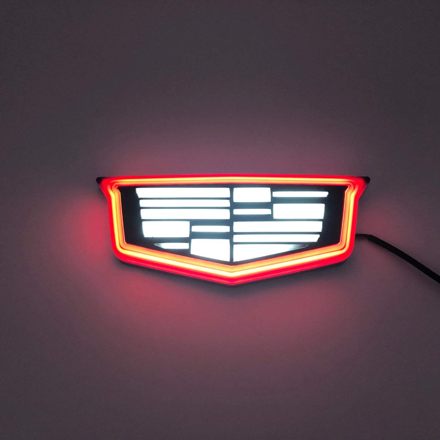 Cadillac Trunk Emblem LED Dynamic Lighted Logo – Not Compatible with Push-Button Trunk Release