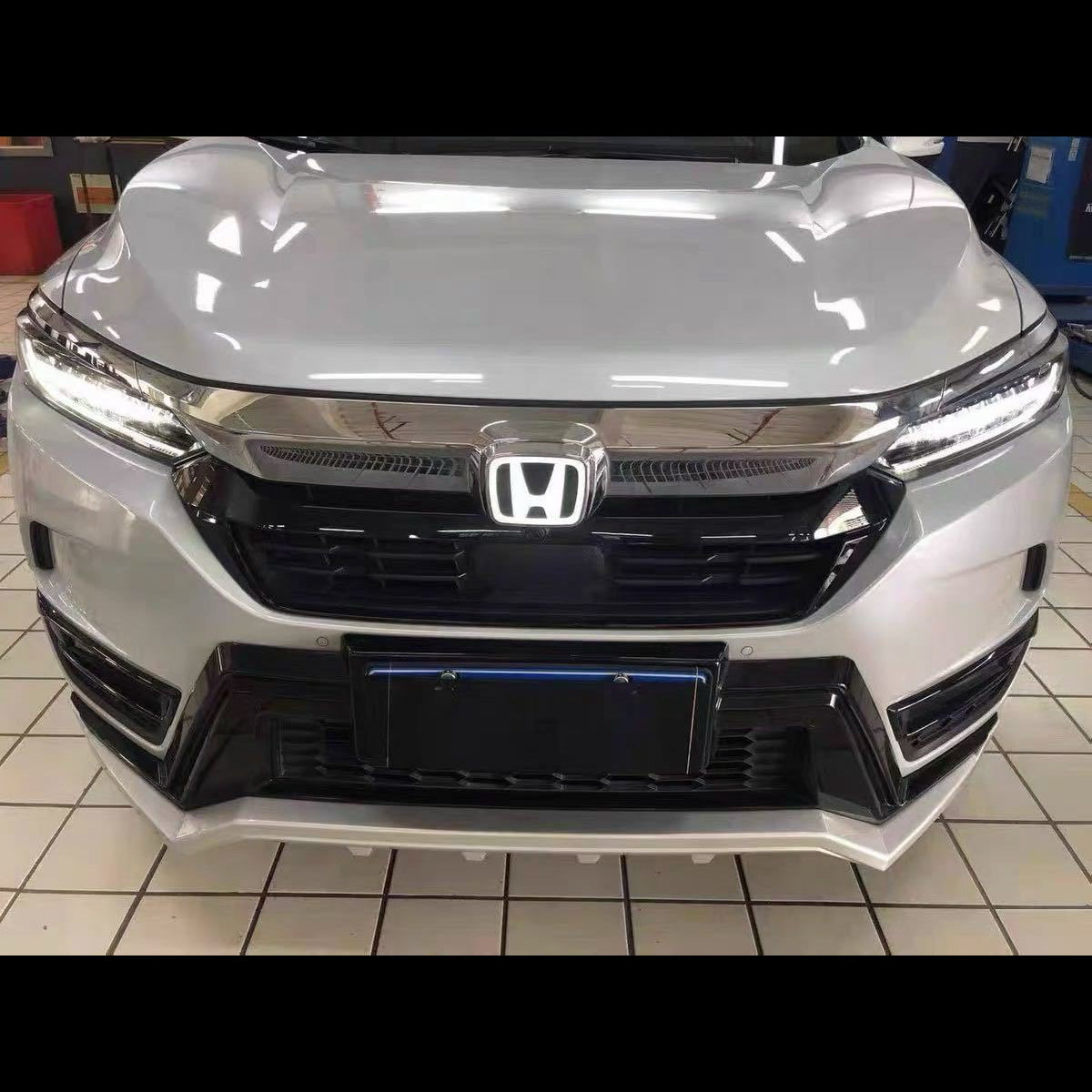 Honda Logo Front Grille LED Crystal Dynamic Illuminated Emblem Not Compatible with ACC Radar