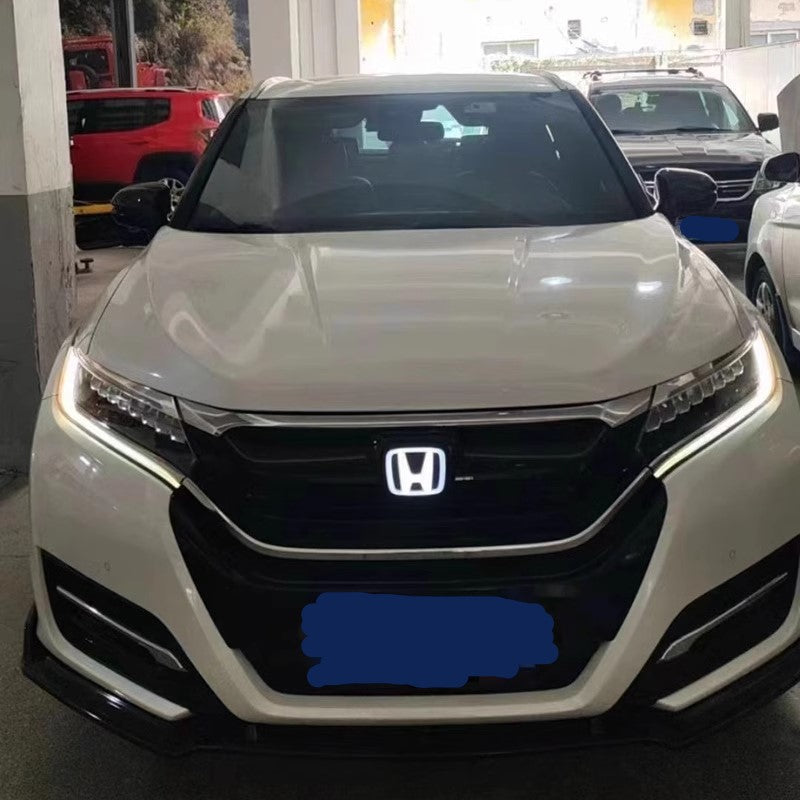 Honda Logo Front Grille LED Crystal Dynamic Illuminated Emblem Not Compatible with ACC Radar