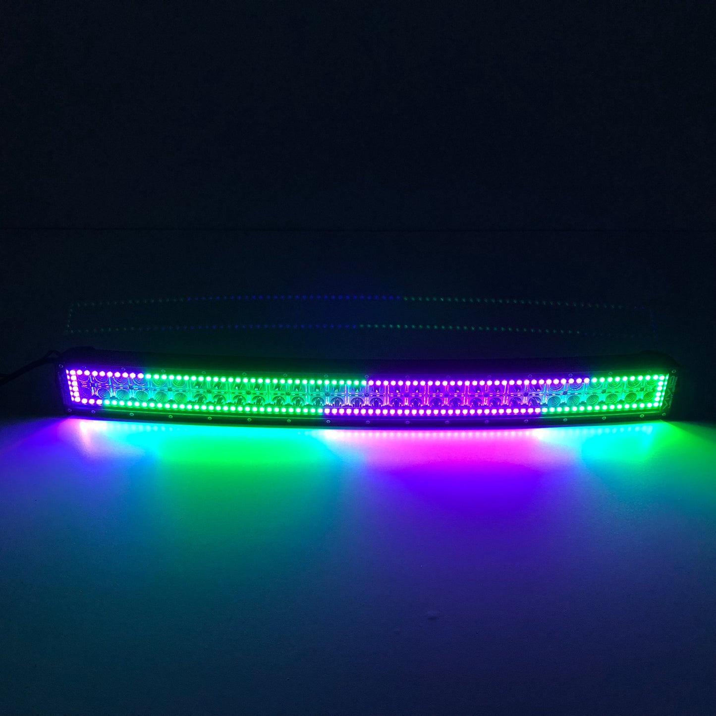 31.5" Curved RGB Chasing Halo Light Bar