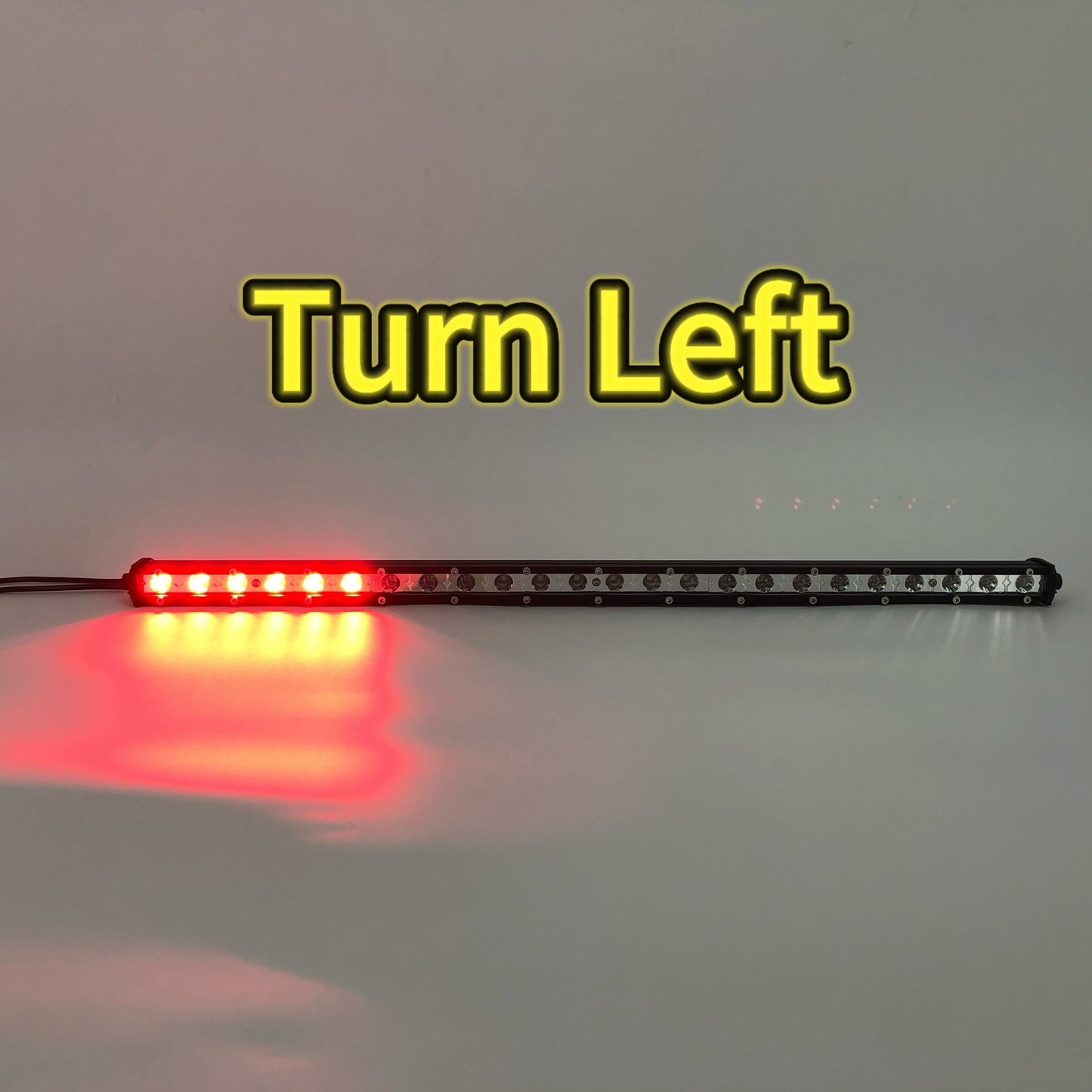 26" 72w Offroad Rear Chase LED Strobe Light bar